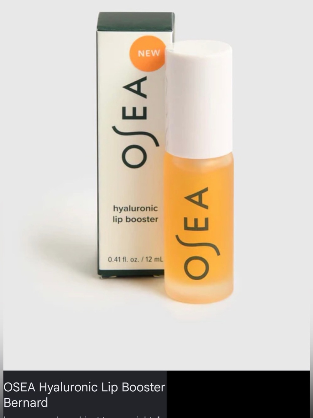 OSEA Hyaluronic Lip Oil Booster
0.41 fl oz / 12 ml, NWT